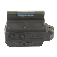 Holosun HE512T green dot sight with the Solar Failsafe panel that backs up the CR2032 in daylight