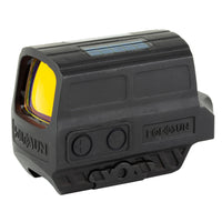 Holosun HE512T enclosed red dot sight in a Grade 5 titanium housing with an integrated Picatinny mount