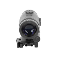 Holosun HM3X-MICRO magnifier upright, a 240 g 3x unit for red dot and holographic sights