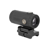 Holosun HM3XT 3x magnifier on its quick-detach mount for repeatable return to zero on a rail