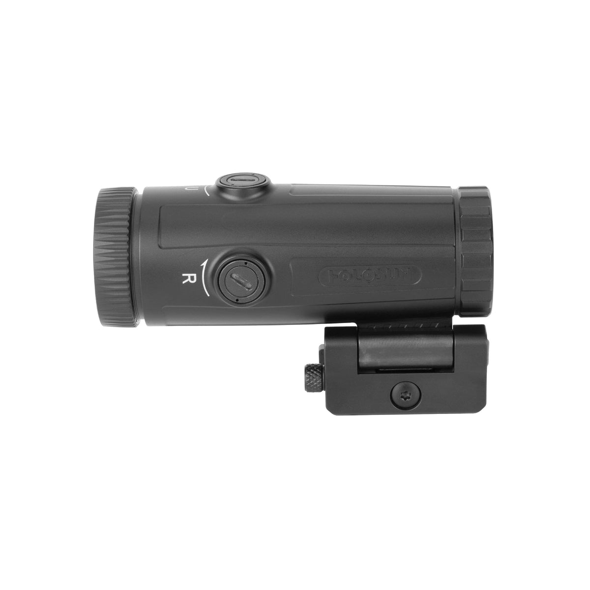 Holosun HM6X 6x magnifier in a black anodised 7075-T6 aluminium body