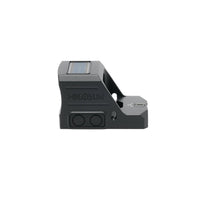 Holosun HS507C X3 showing the side-loading CR1632 tray that keeps the zero on a change