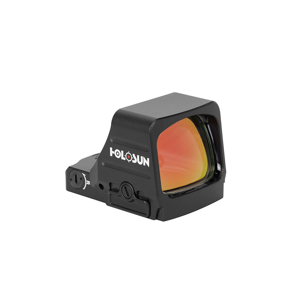 Holosun HS507COMP showing the 1.1 x 0.87 in competition window over an RMR footprint