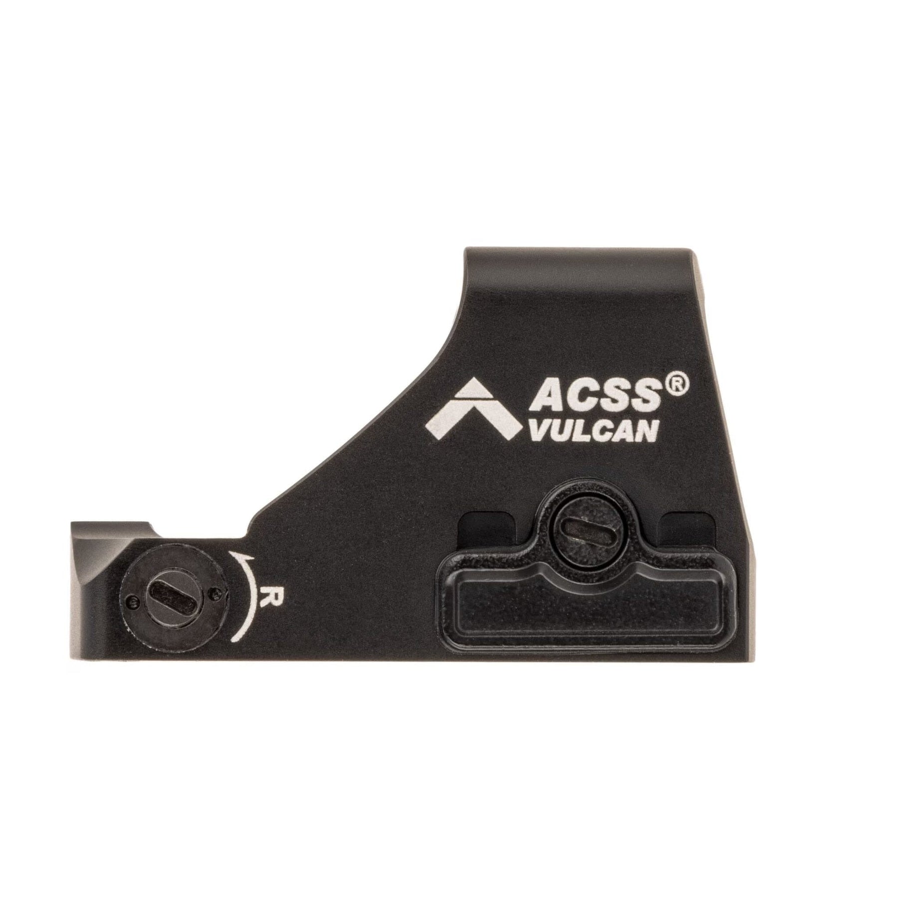Holosun HS507K X2 ACSS in an aluminium housing with its side-loading CR1632 battery tray