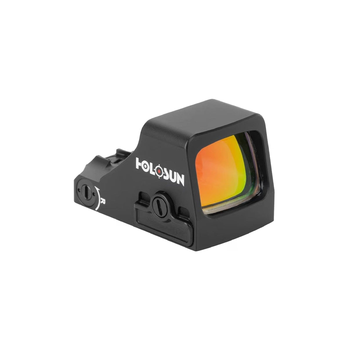 Holosun HS507K X2 open-emitter red dot on the compact K footprint for subcompact slides