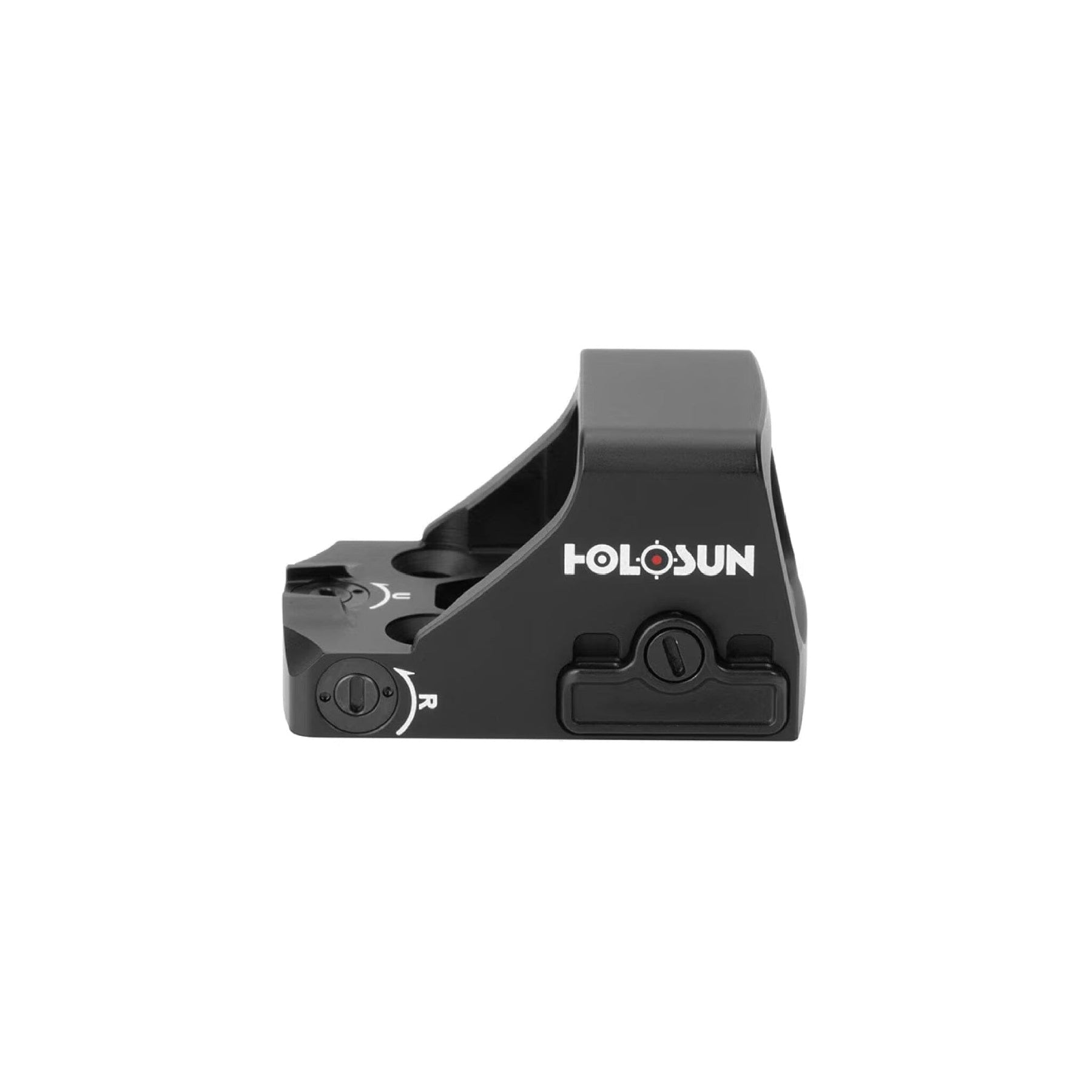 Holosun HS507K X2 red dot sight in its matte black 7075-T6 aluminium housing