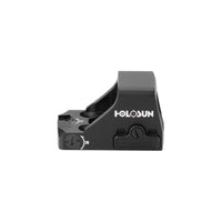 Holosun HS507K X2 red dot sight in its matte black 7075-T6 aluminium housing