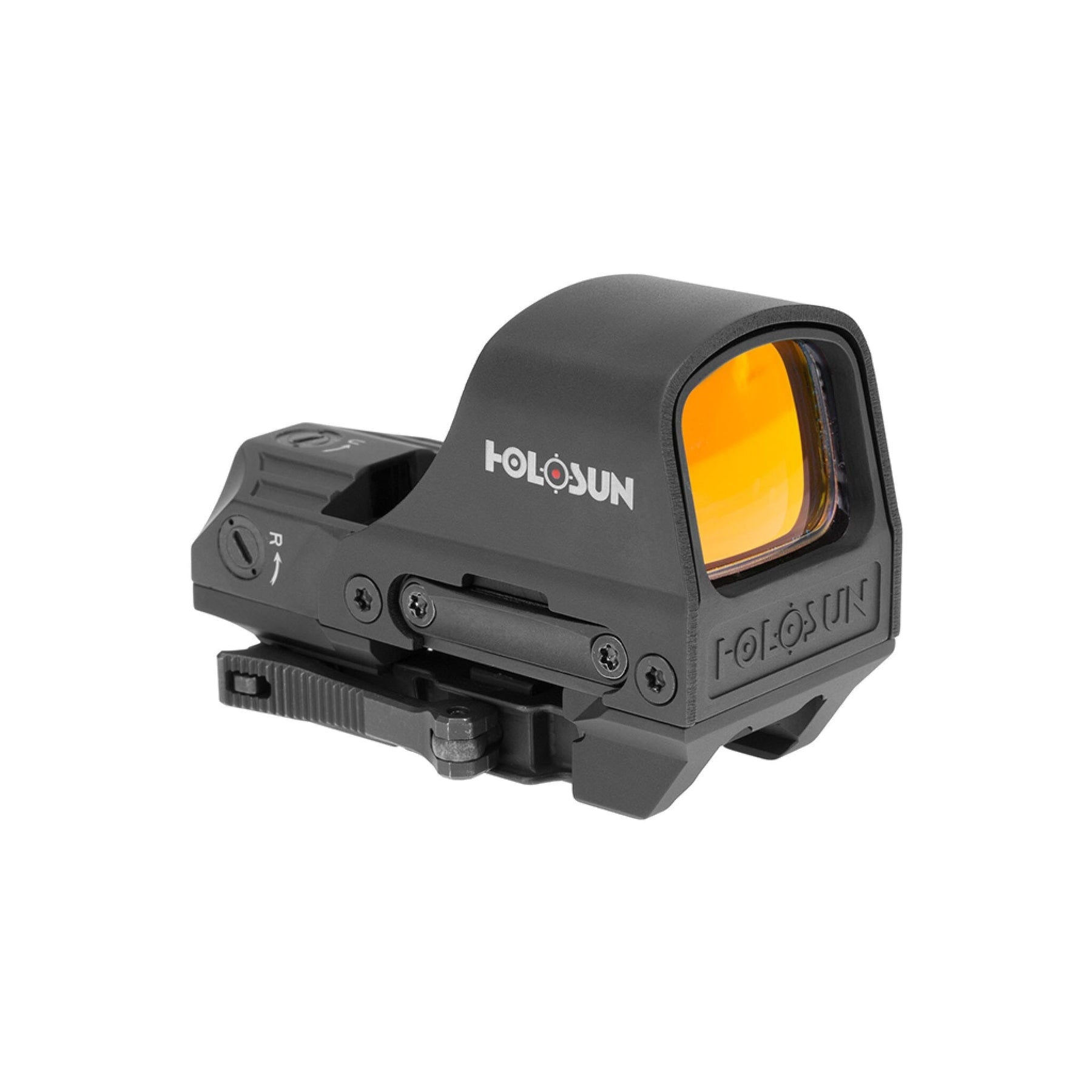 HS510C red dot sight with the Solar Failsafe panel that supplements its CR2032 in daylight
