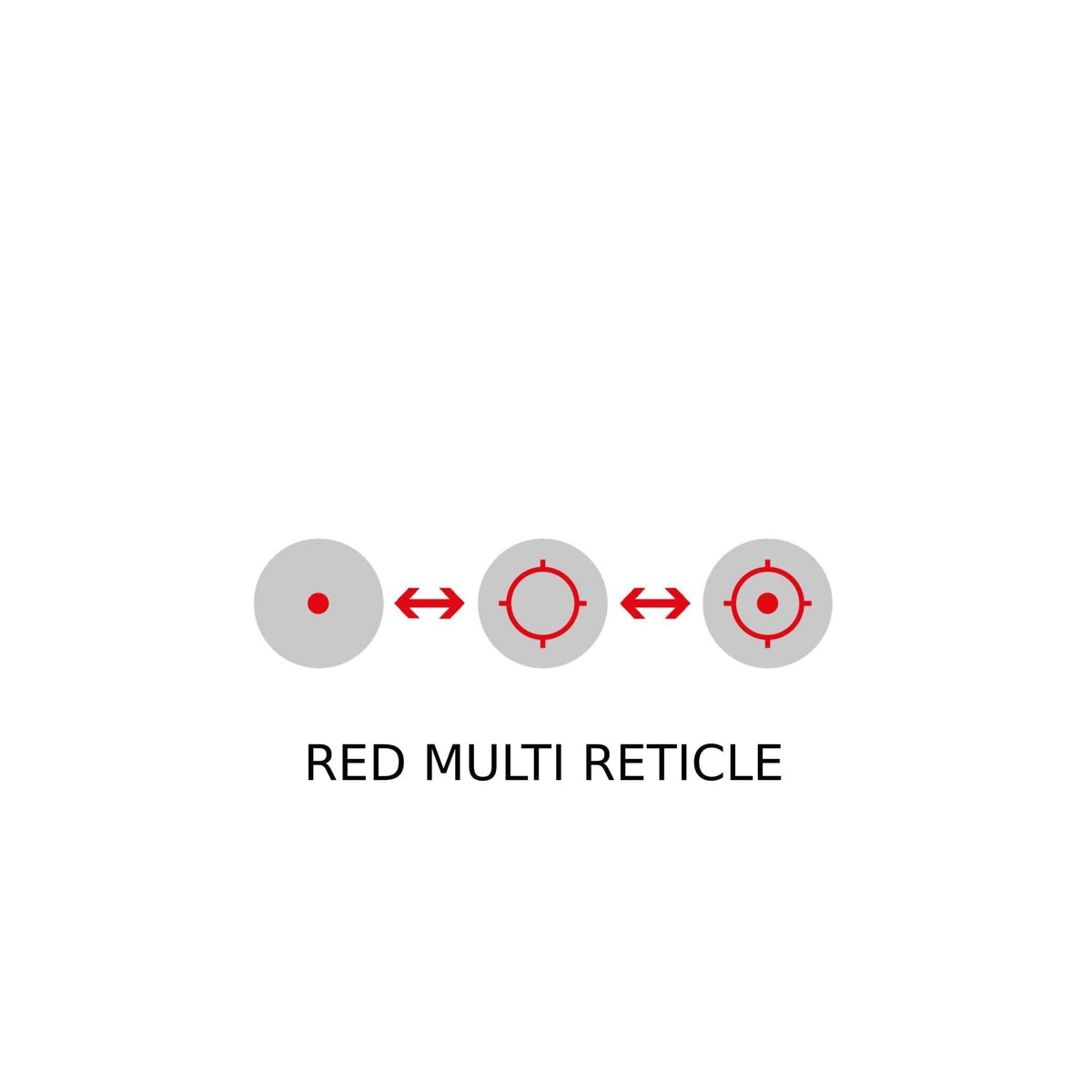 HS510C red dot sight showing the titanium protective hood over the emitter and lens