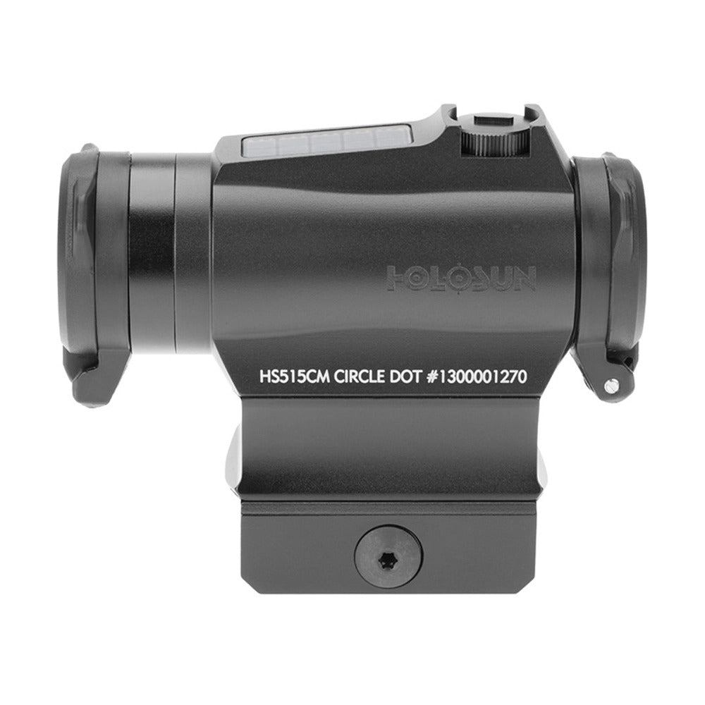 HS515CM micro red dot sight on its quick-detach lever mount, 6061 T6 aluminium with a MAO finish
