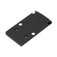 Genuine Holosun KPLT-507C plate in a hard anodised finish, supplied with both sets of screws