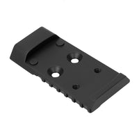 Holosun KPLT-CZP10C mounting plate for CZ P-10 optics-ready pistols in a black finish