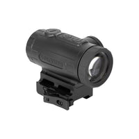 Holosun MP3X prism scope on its Picatinny mount for AR-pattern flat-top receivers