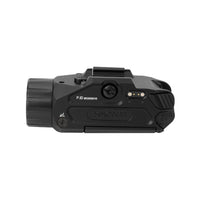 Holosun P.ID Dual weapon light showing the magnetic USB charging point for the 18350 cell