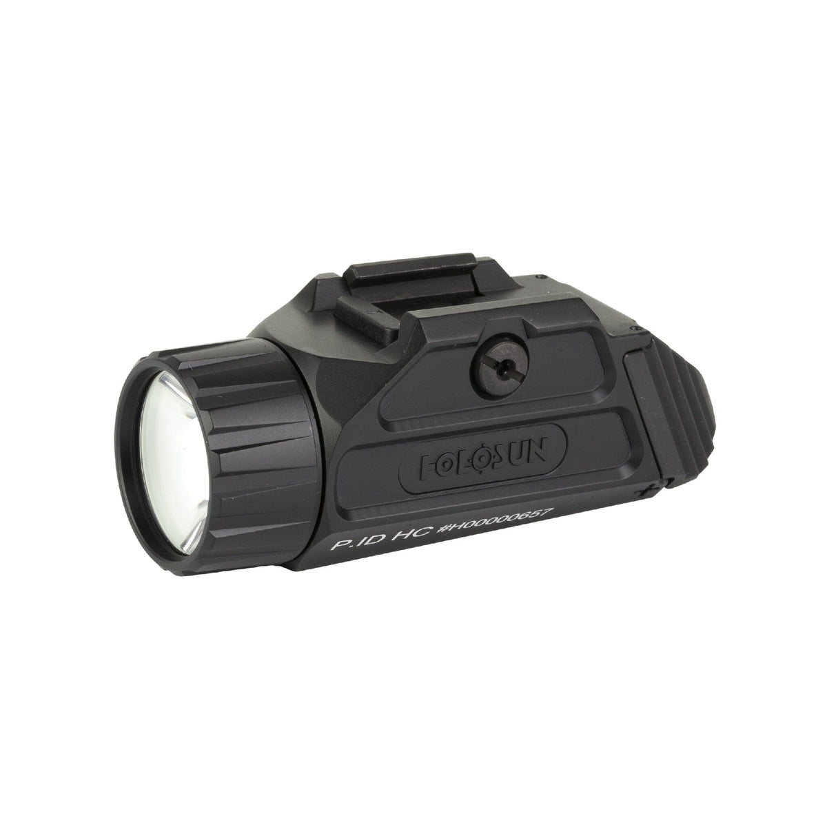 Holosun P.ID HC weapon light in its hard anodised 7075-T6 aluminium body