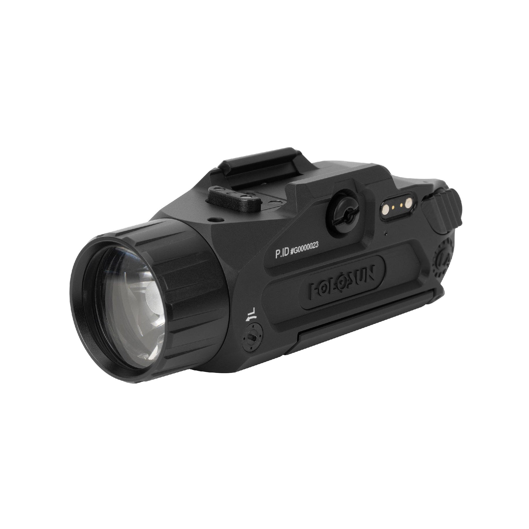 Holosun P.ID Plus weapon light in its 7075-T6 hard anodised aluminium body