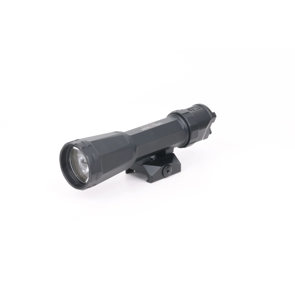 Holosun RAID weapon light producing 80,000 candela of peak beam intensity for long range throw