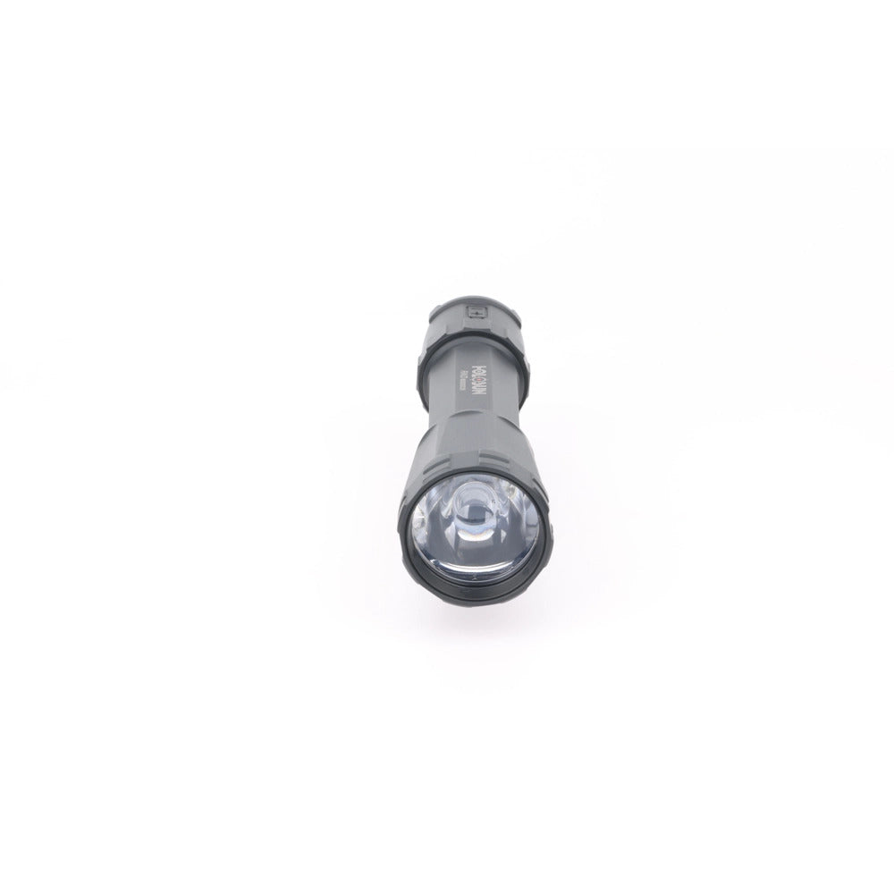 Holosun RAID high throw weapon light in a black anodised finish with its tailcap button