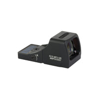 Holosun SCS MP2 green dot sight with the solar panel that charges its internal cell