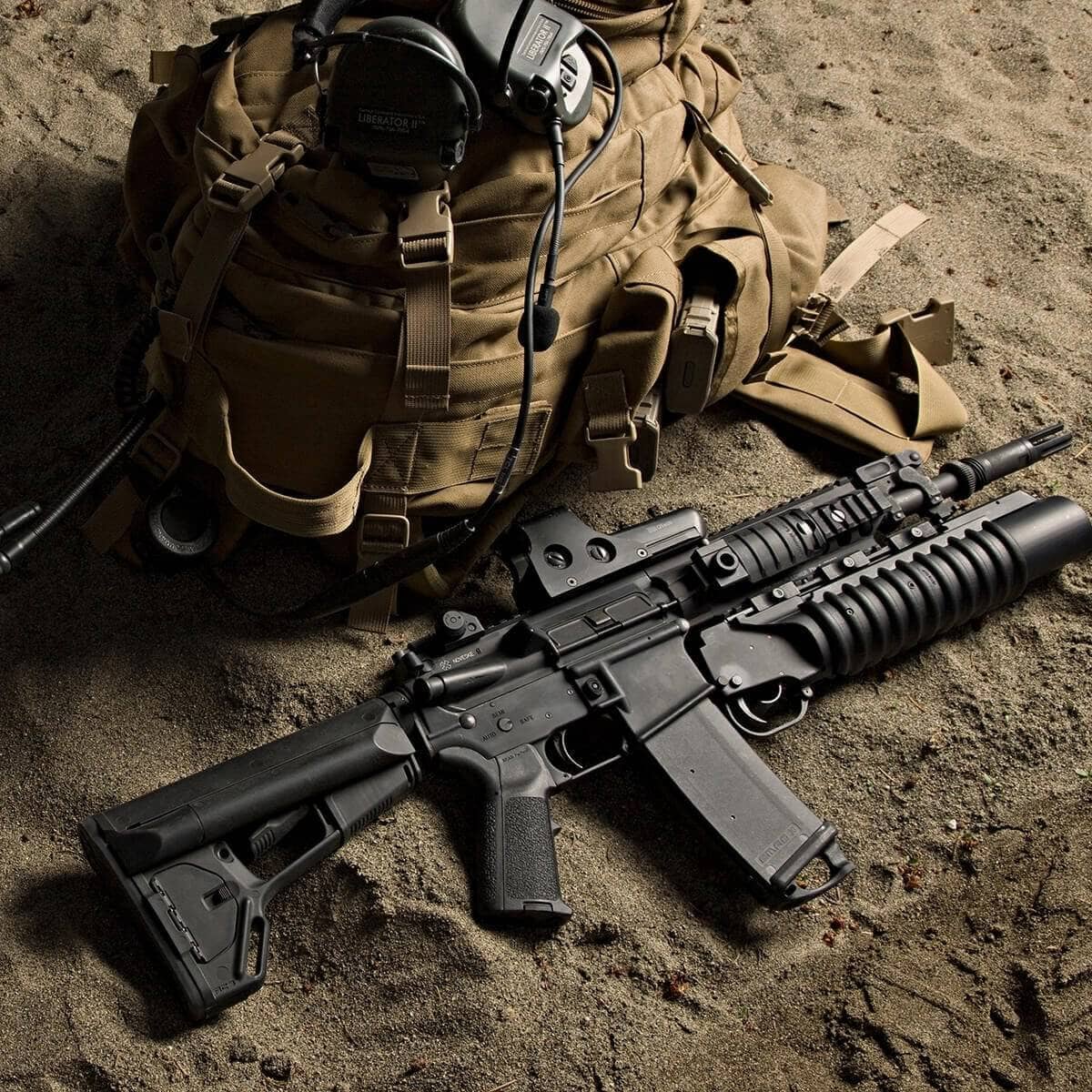 Magpul ACS Carbine AR-15 Stock - Mil-Spec - MAG370 AR15 Rifle Stock Magpul Industries 