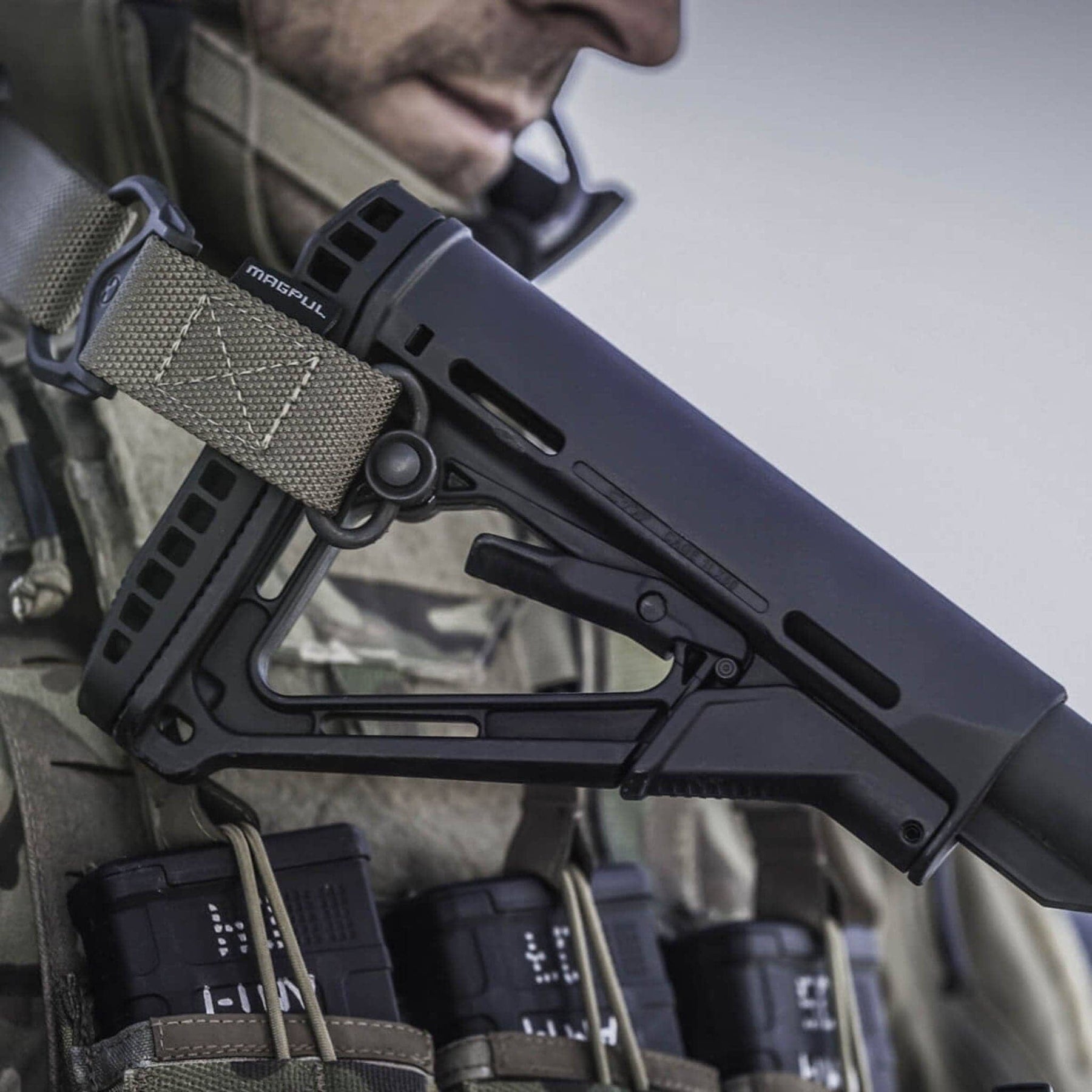 Magpul CTR Carbine Stock Mil-Spec for AR-15/M4, view 6 of 7