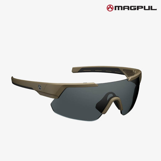 MagPul Defiant Polarized Eyewear Flat Dark Earth Frame with Gray Polarized Lens Eyewear & Sunglasses MagPul Industries 