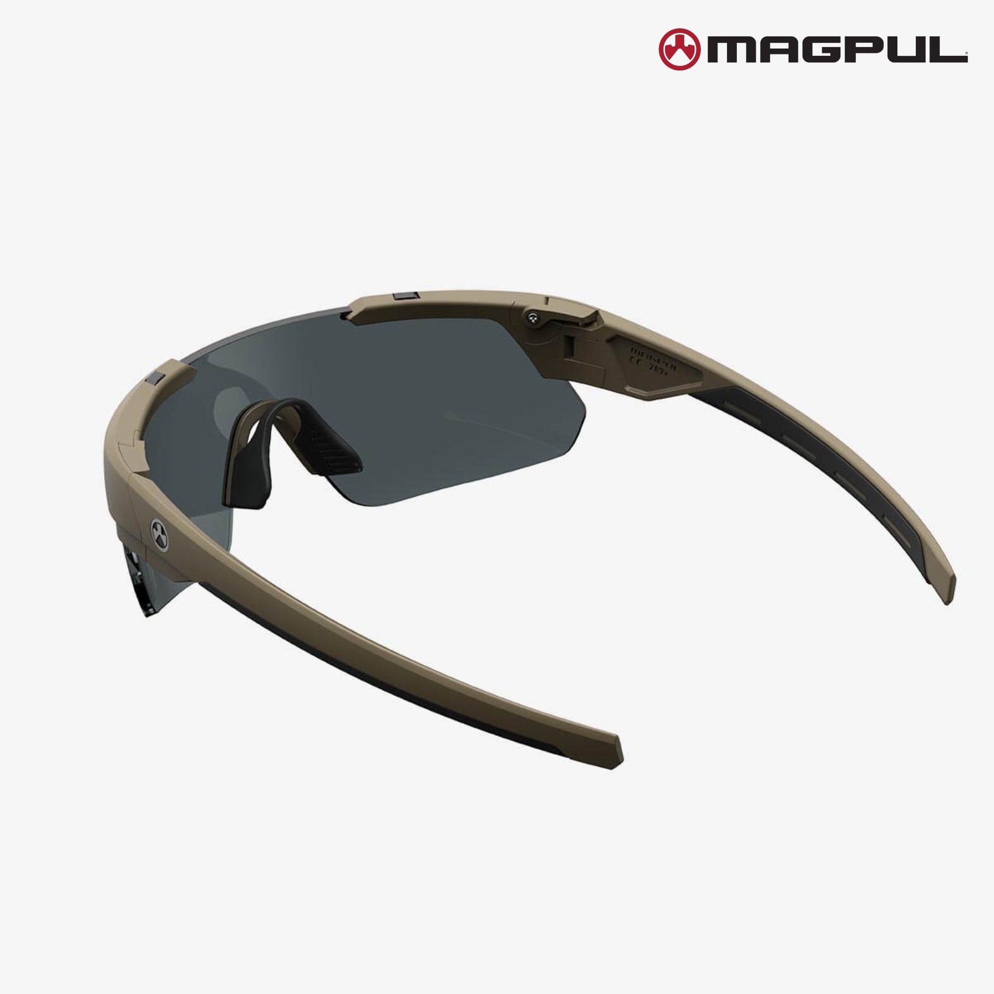 MagPul Defiant Polarized Eyewear Flat Dark Earth Frame with Gray Polarized Lens Eyewear & Sunglasses MagPul Industries 