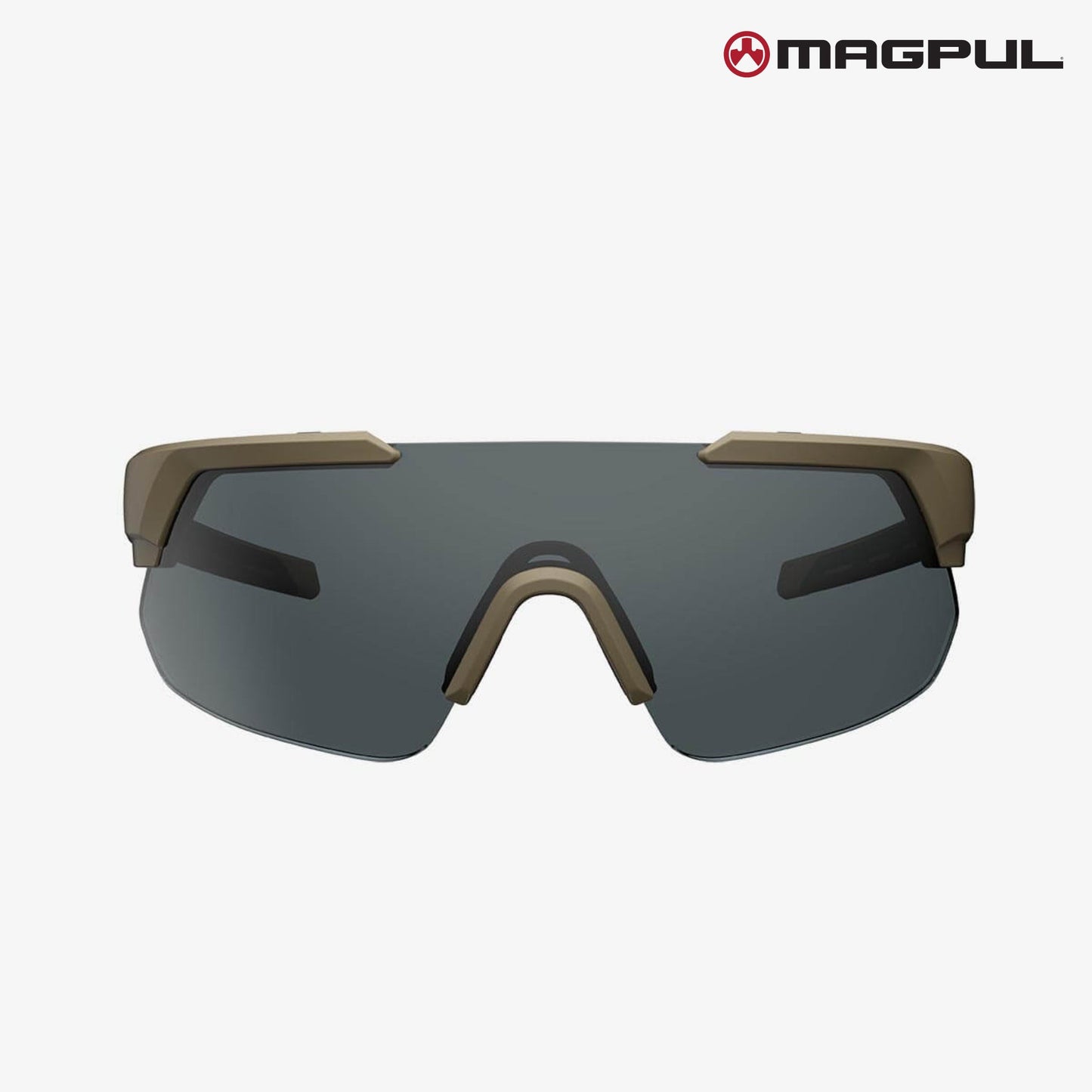 MagPul Defiant Polarized Eyewear Flat Dark Earth Frame with Gray Polarized Lens Eyewear & Sunglasses MagPul Industries 