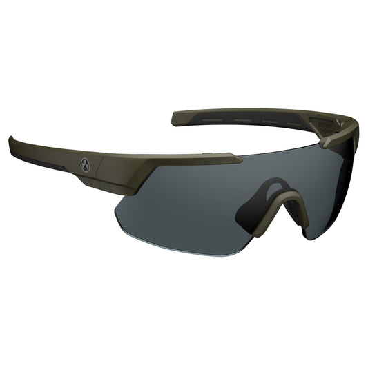 MagPul Defiant Polarized Eyewear Olive Drab Green Frame with Gray Polarized Lens Eyewear & Sunglasses MagPul Industries 