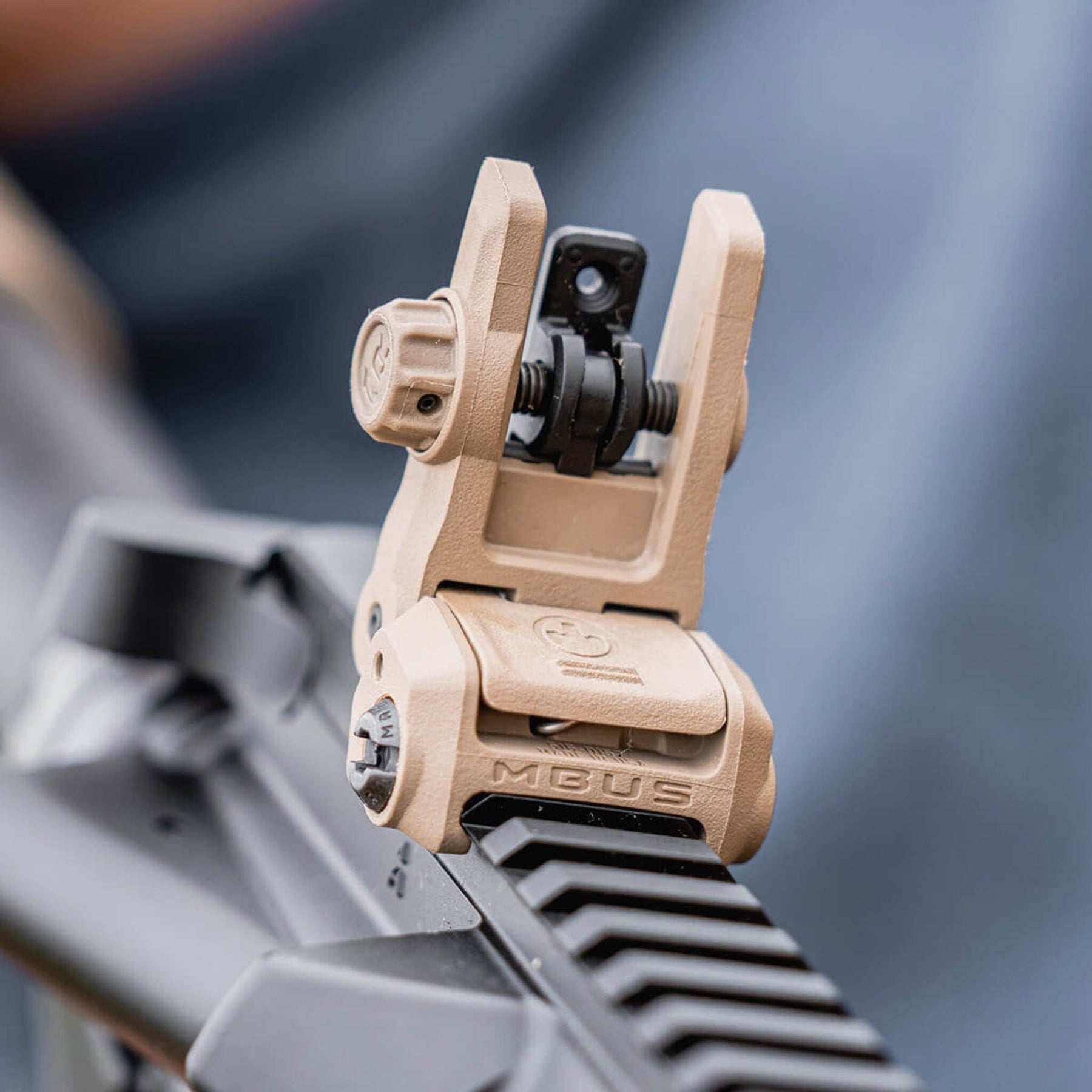 Magpul MBUS 3 Rear Sight MAG1167, dual-aperture flip-up backup sight (view 10)