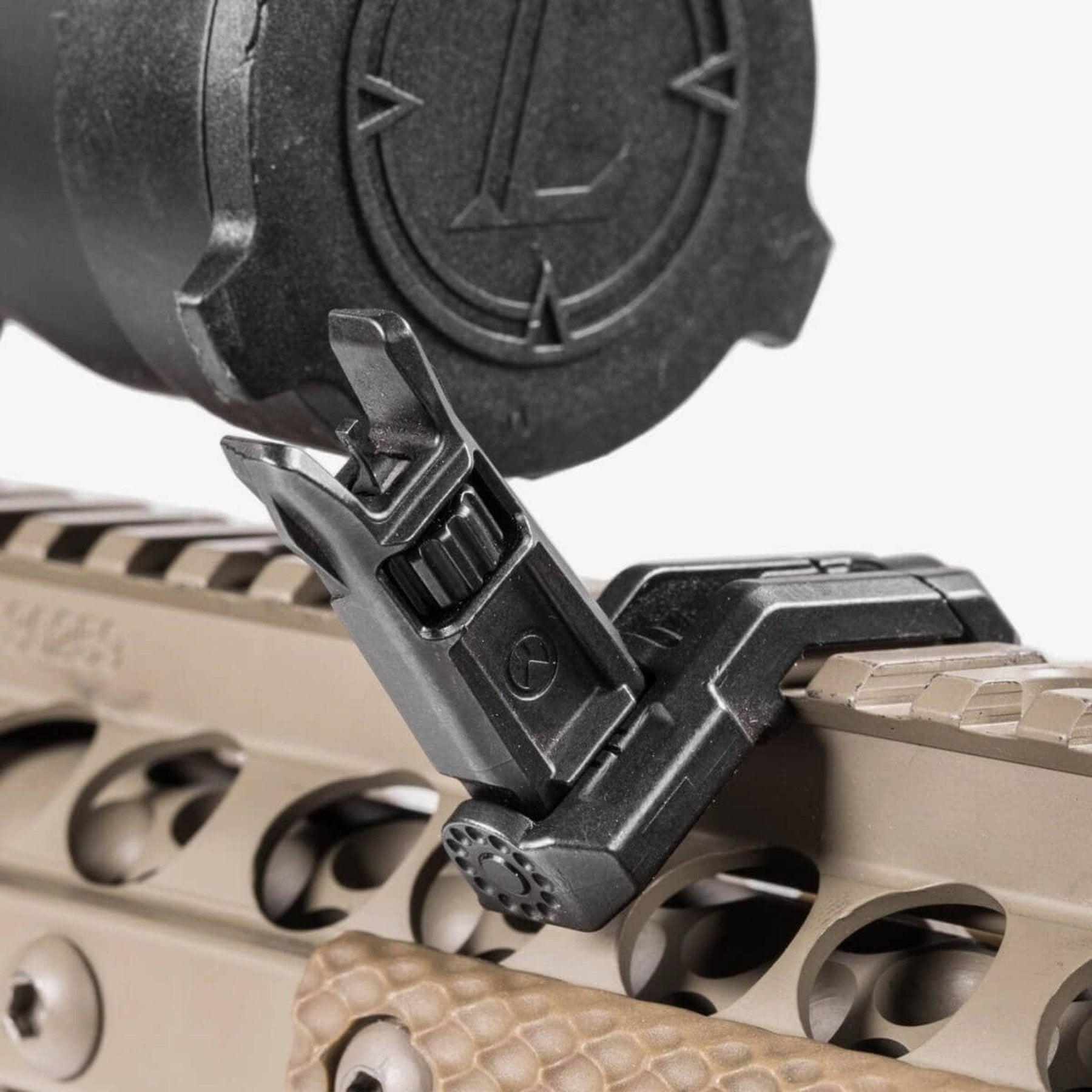 Magpul MBUS Pro Offset Front Sight, 45 degree steel backup sight (view 3)