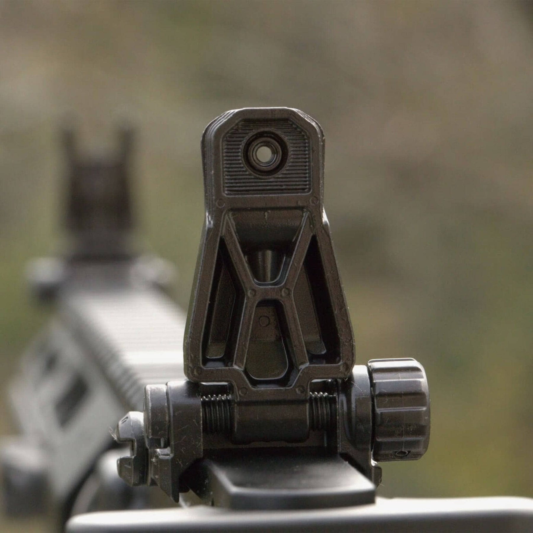 Magpul MBUS Pro Rear Sight, all-steel dual-aperture backup sight (view 4)