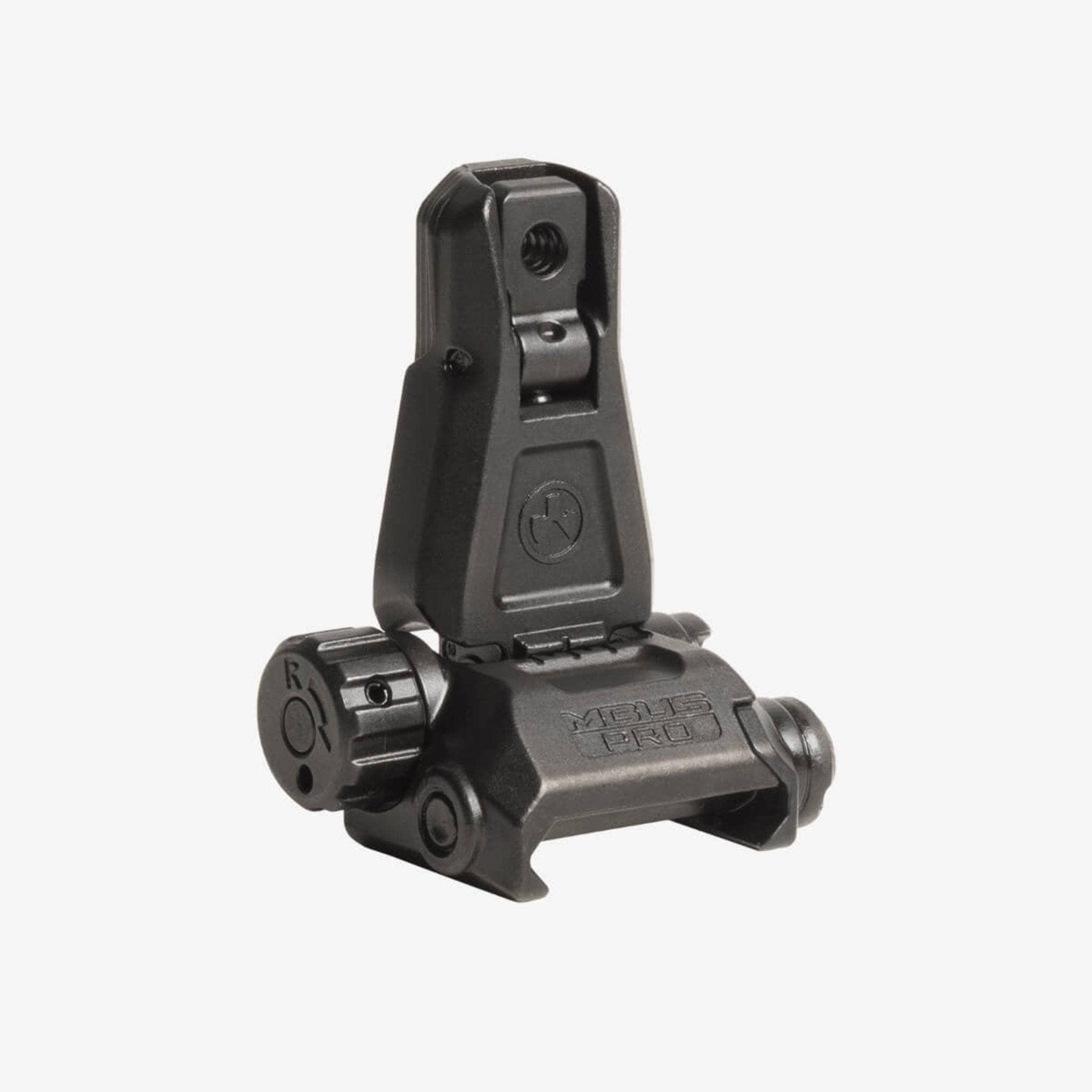 Magpul MBUS Pro Rear Sight, all-steel dual-aperture flip-up backup sight