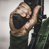 Magpul MOE+ Pistol Grip, rubber-overmoulded AR-15 grip with storage core (view 6)