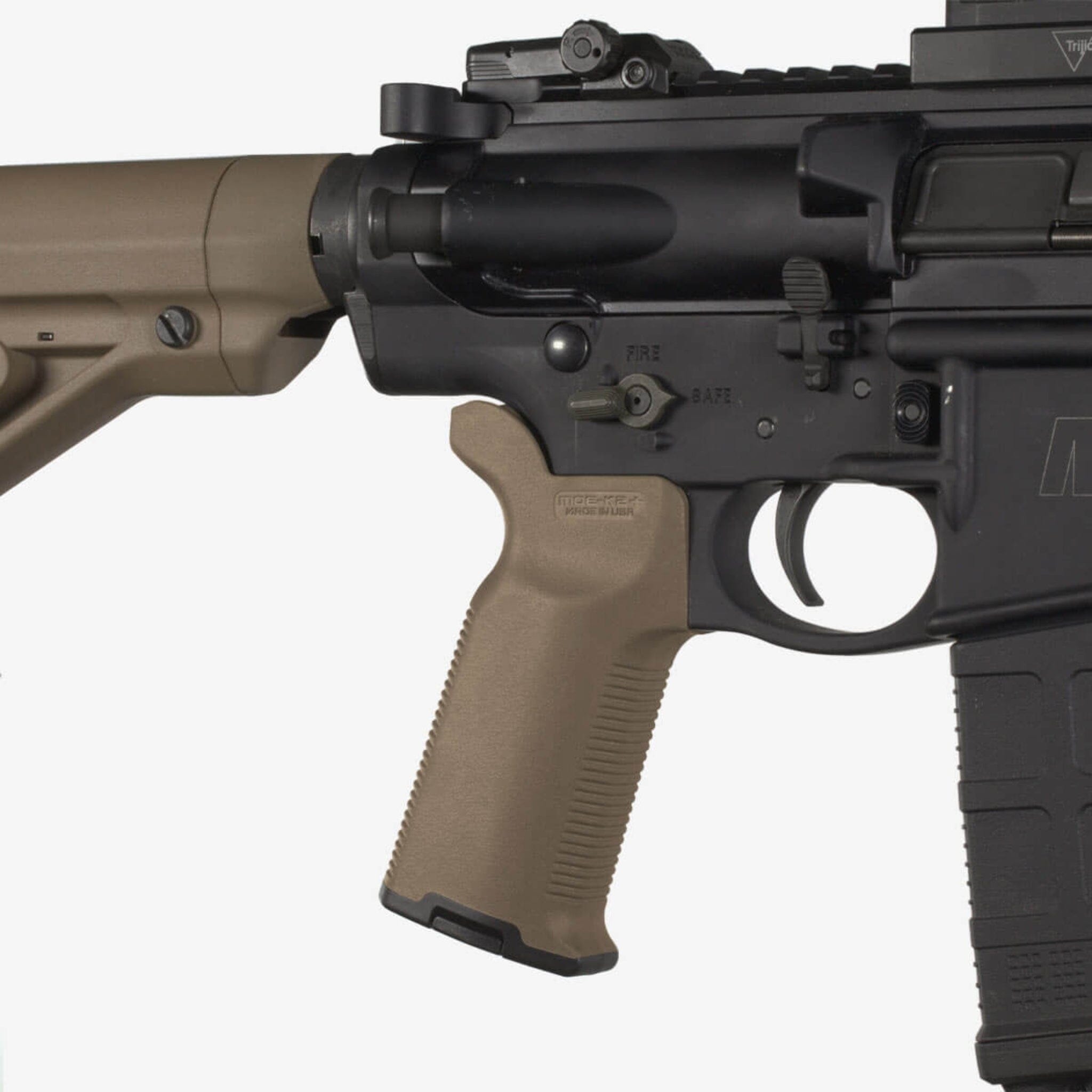 Magpul MOE K2+ AR-15/M4 Grip - Flat Dark Earth - MAG532-FDE AR-15 Gun Grip MagPul 