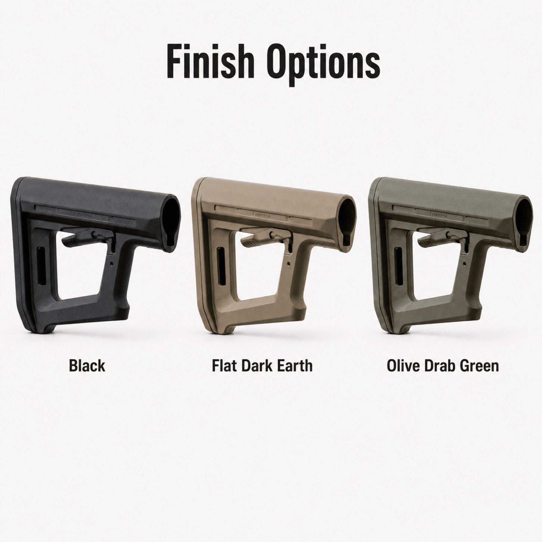 Magpul MOE PR Carbine Stock, adjustable cheek riser AR-15 stock (view 8)