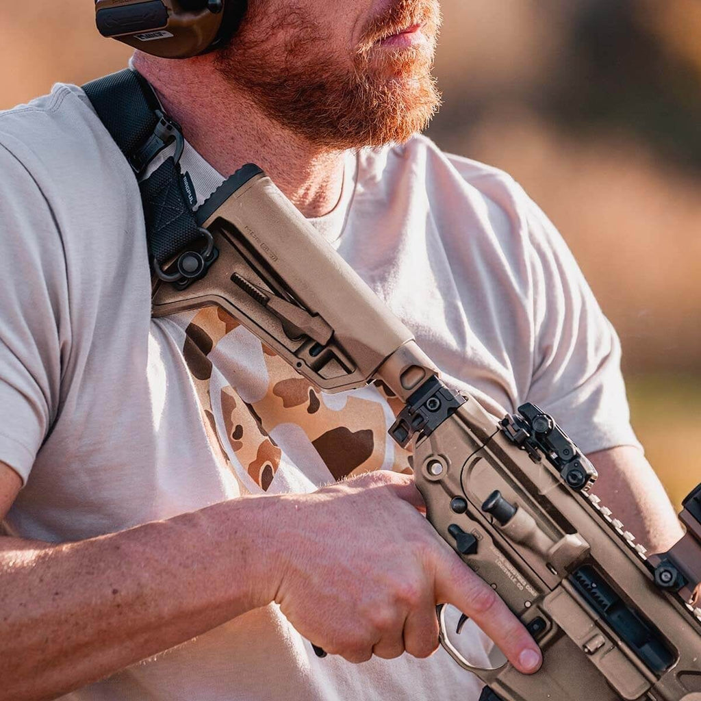 MagPul MOE SL-M Carbine AR-15 Stock Mil-Spec FDE AR15 Rifle Stock MagPul 