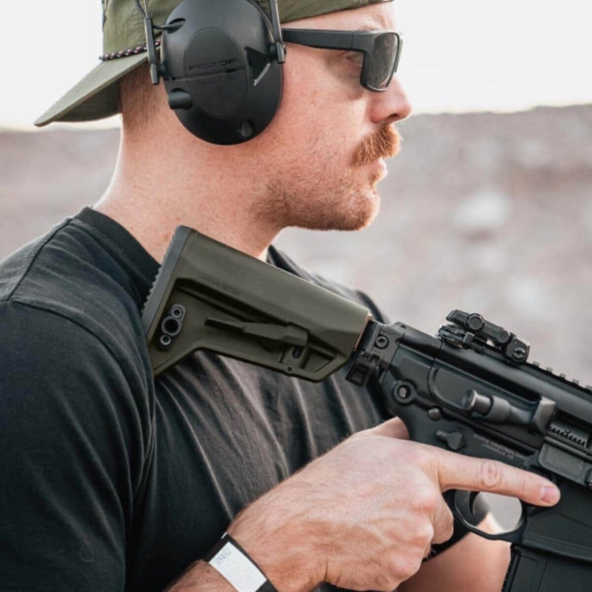 MagPul MOE SL-M Carbine AR-15 Stock Mil-Spec ODG AR15 Rifle Stock MagPul 