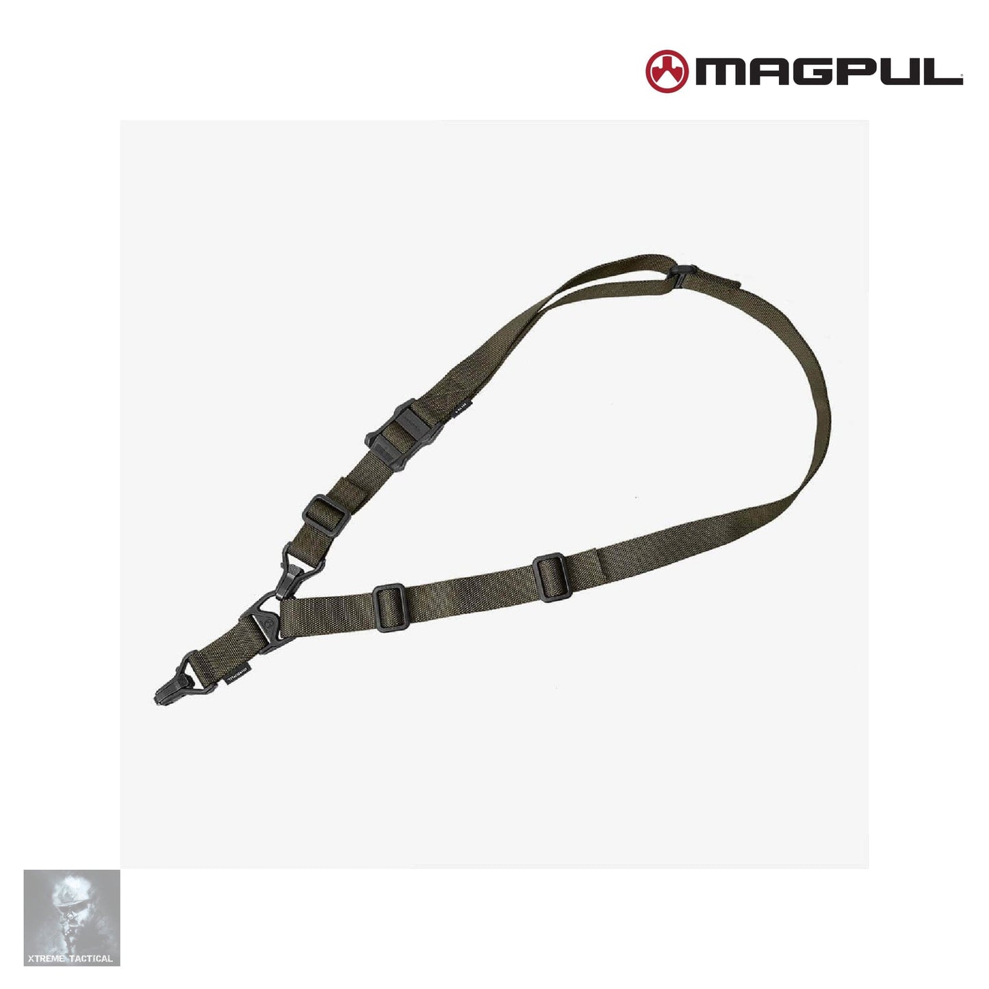 Magpul MS3 GEN 2 Rifle Sling Steel Paraclip - MAG514 Rifle Sling MagPul Industries RANGER GREEN 