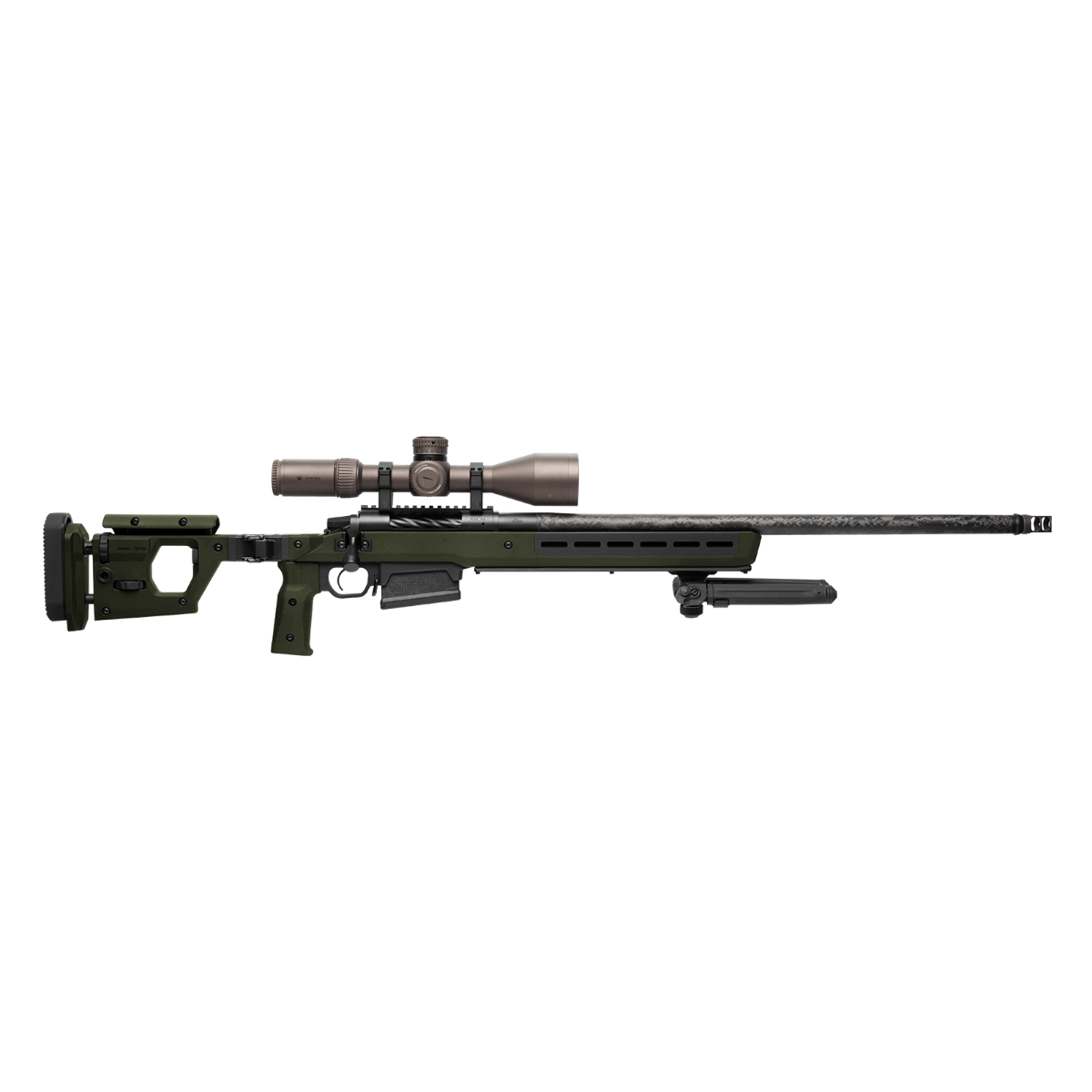 Magpul Pro 700L Chassis for Remington 700 Long Action in Olive Drab Green