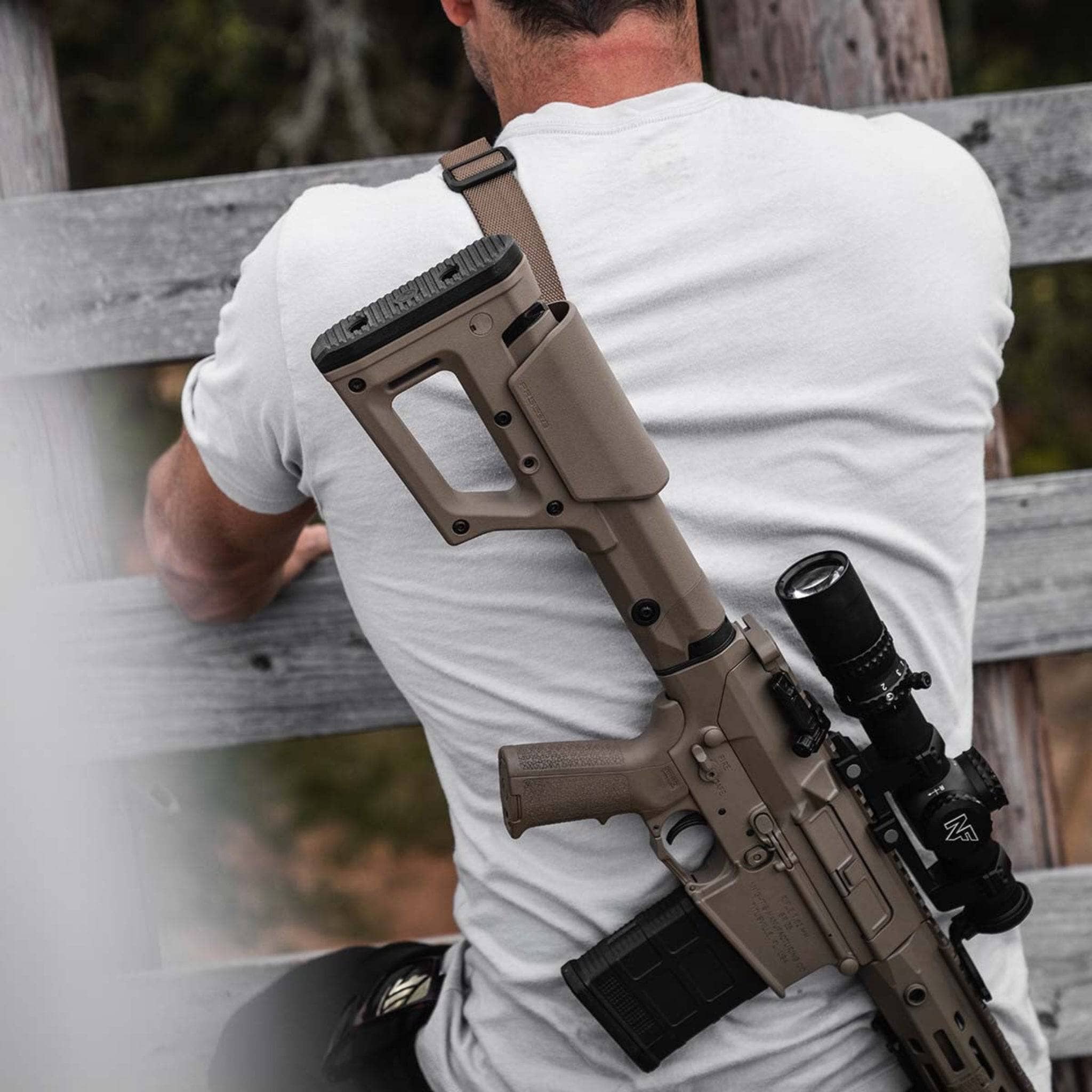 MagPul PRS Lite Precision AR-15 Stock Mil-Spec AR15 Rifle Stock MagPul 