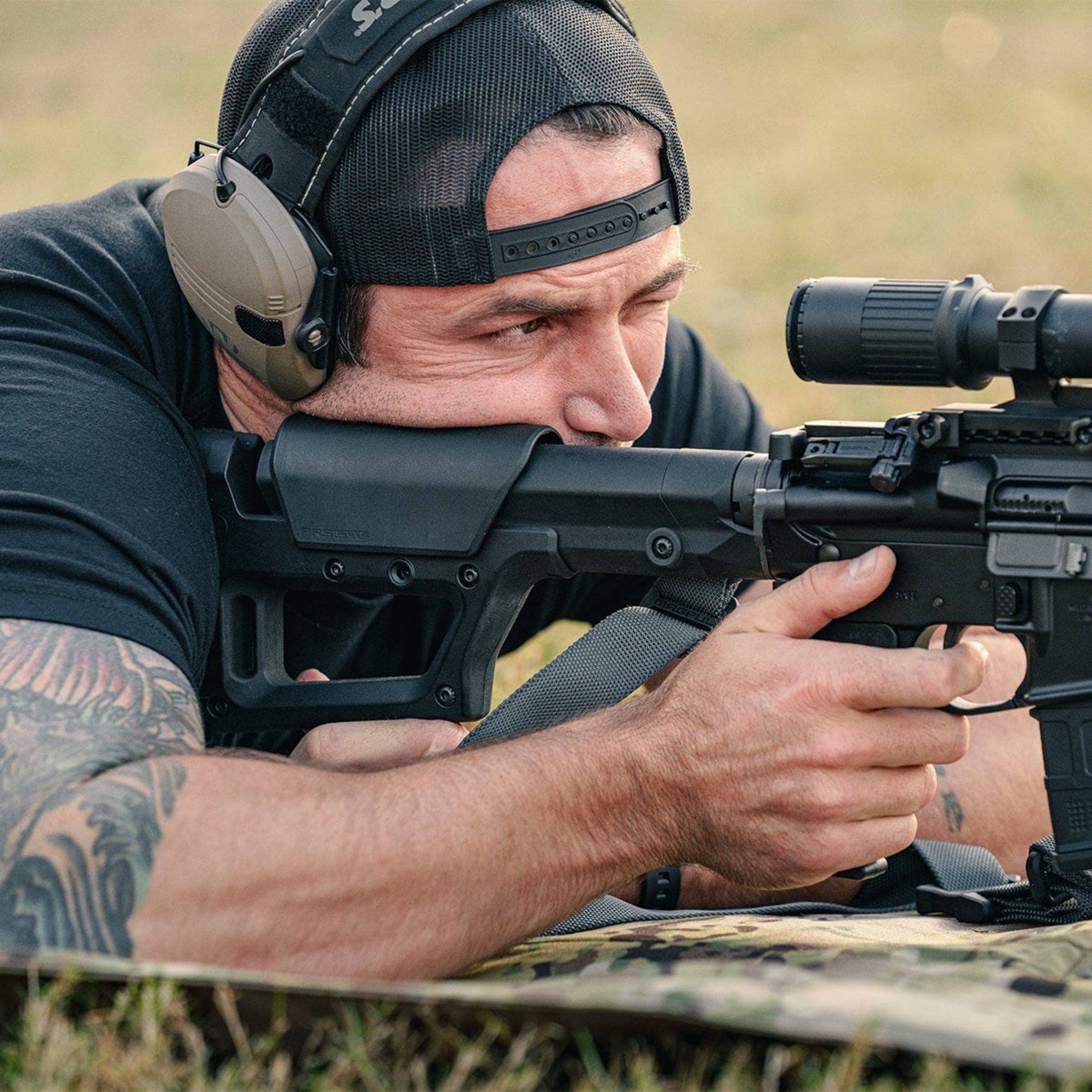 MagPul PRS Lite Precision AR-15 Stock Mil-Spec AR15 Rifle Stock MagPul 
