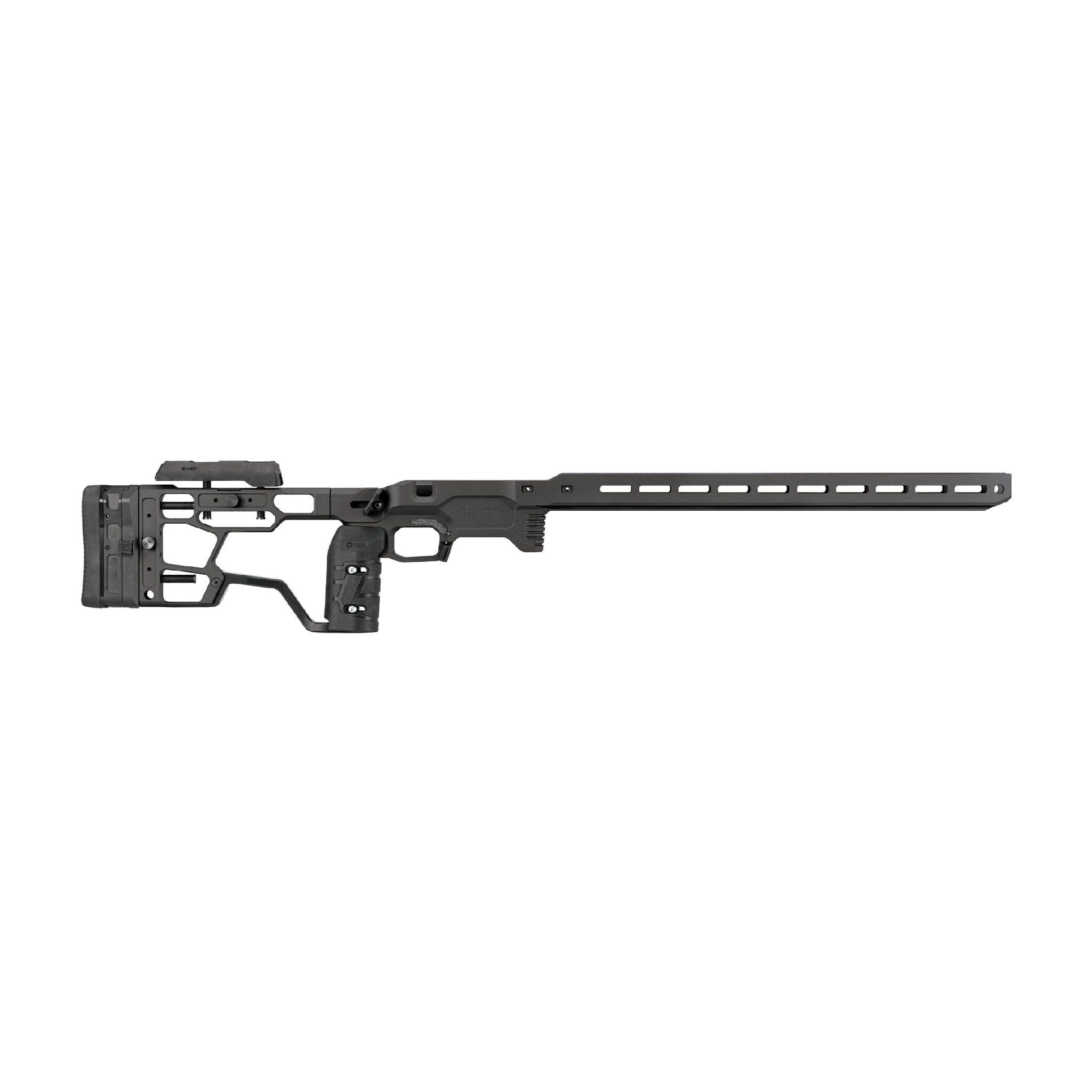 MDT ACC Elite Chassis System - Remington 700 Short Action - Black Rifle Stock MDT 