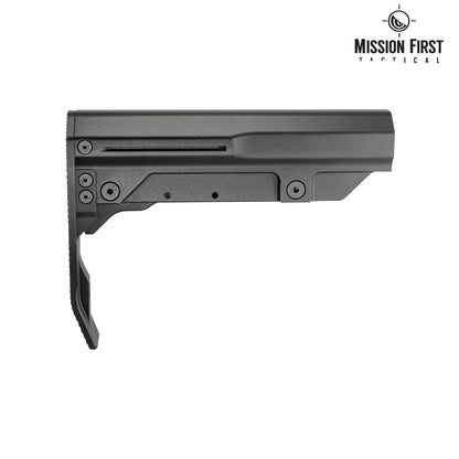 Mission First Tactical Battlelink Stock Black Aluminium - BMSMIL-MTL-BL AR15 Rifle Stock Mission First Tactical 