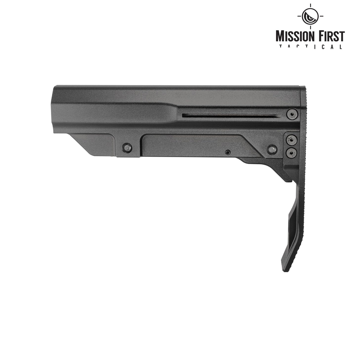 Mission First Tactical Battlelink Stock Black Aluminium - BMSMIL-MTL-BL AR15 Rifle Stock Mission First Tactical 