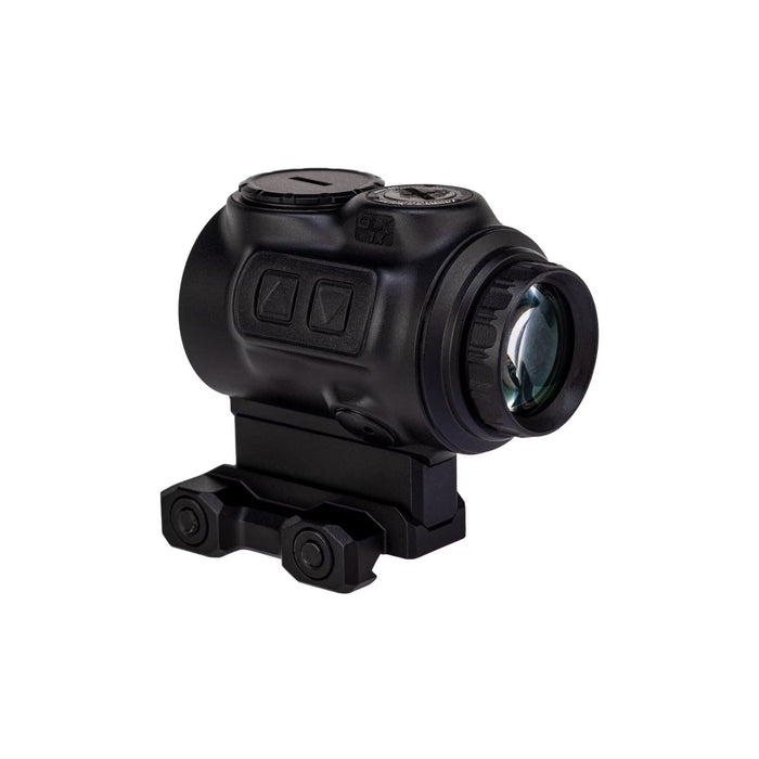 Primary Arms GLx 1X MicroPrism with the ACSS Cyclops etched into the glass for unlit use