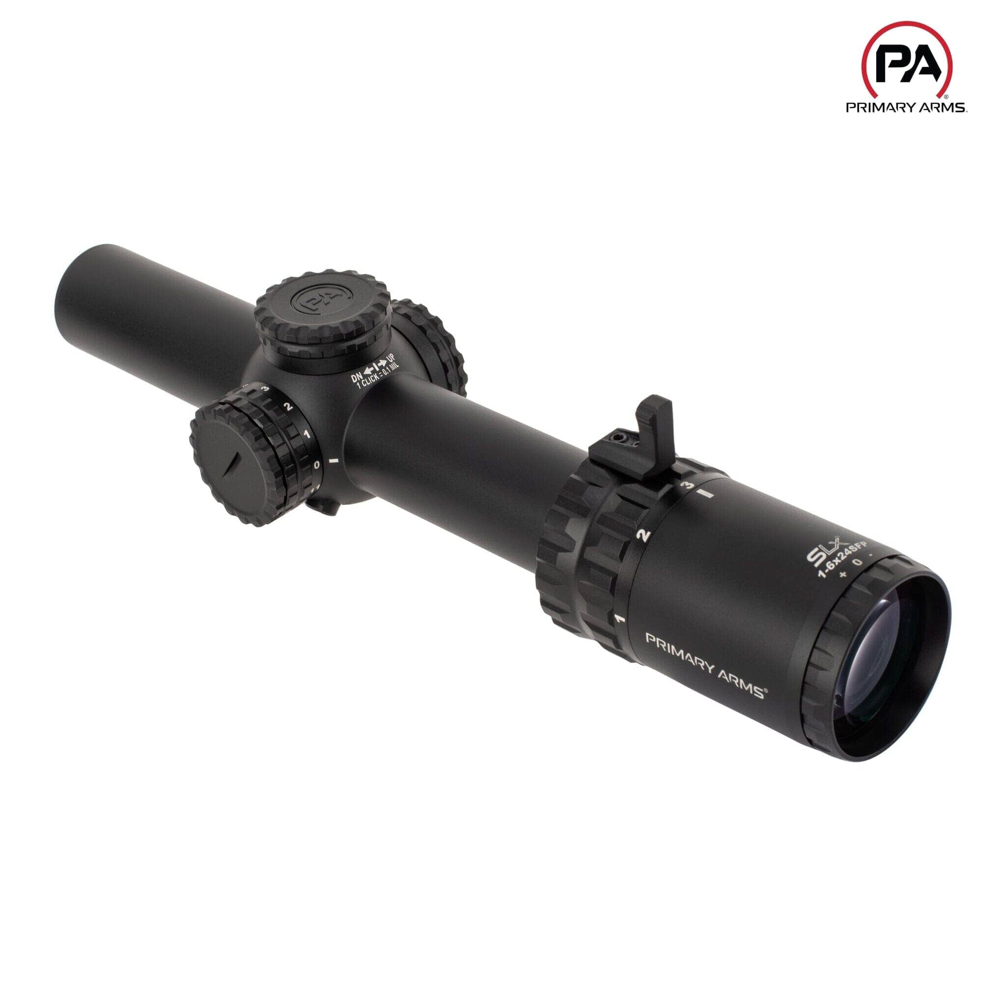 Primary Arms SLx 1-6x24 SFP Riflescope Gen IV - ACSS Aurora Yard Reticle Rifle Scope Primary Arms 