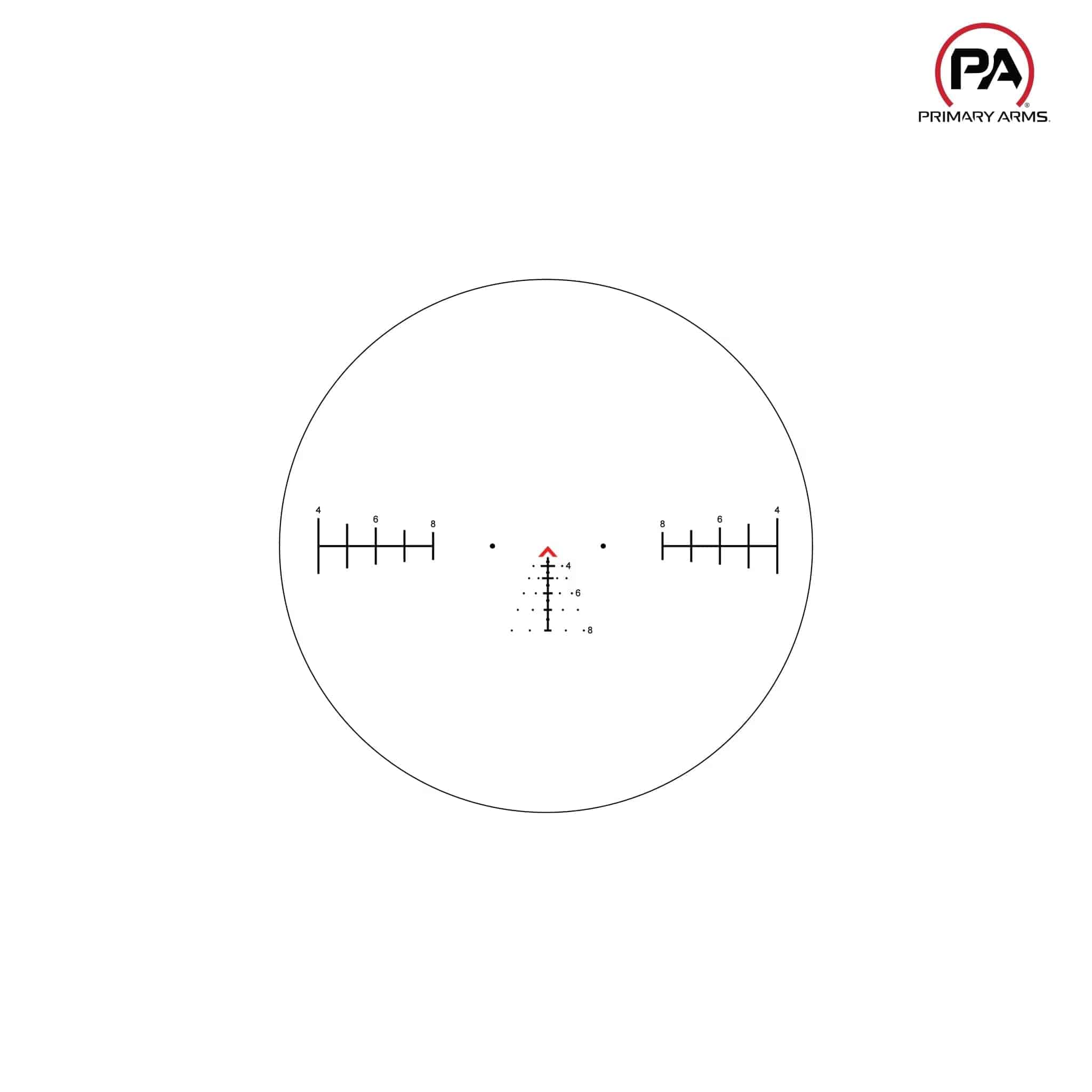 Primary Arms SLx 1-6x24 SFP Riflescope Gen IV - ACSS Aurora Yard Reticle Rifle Scope Primary Arms 