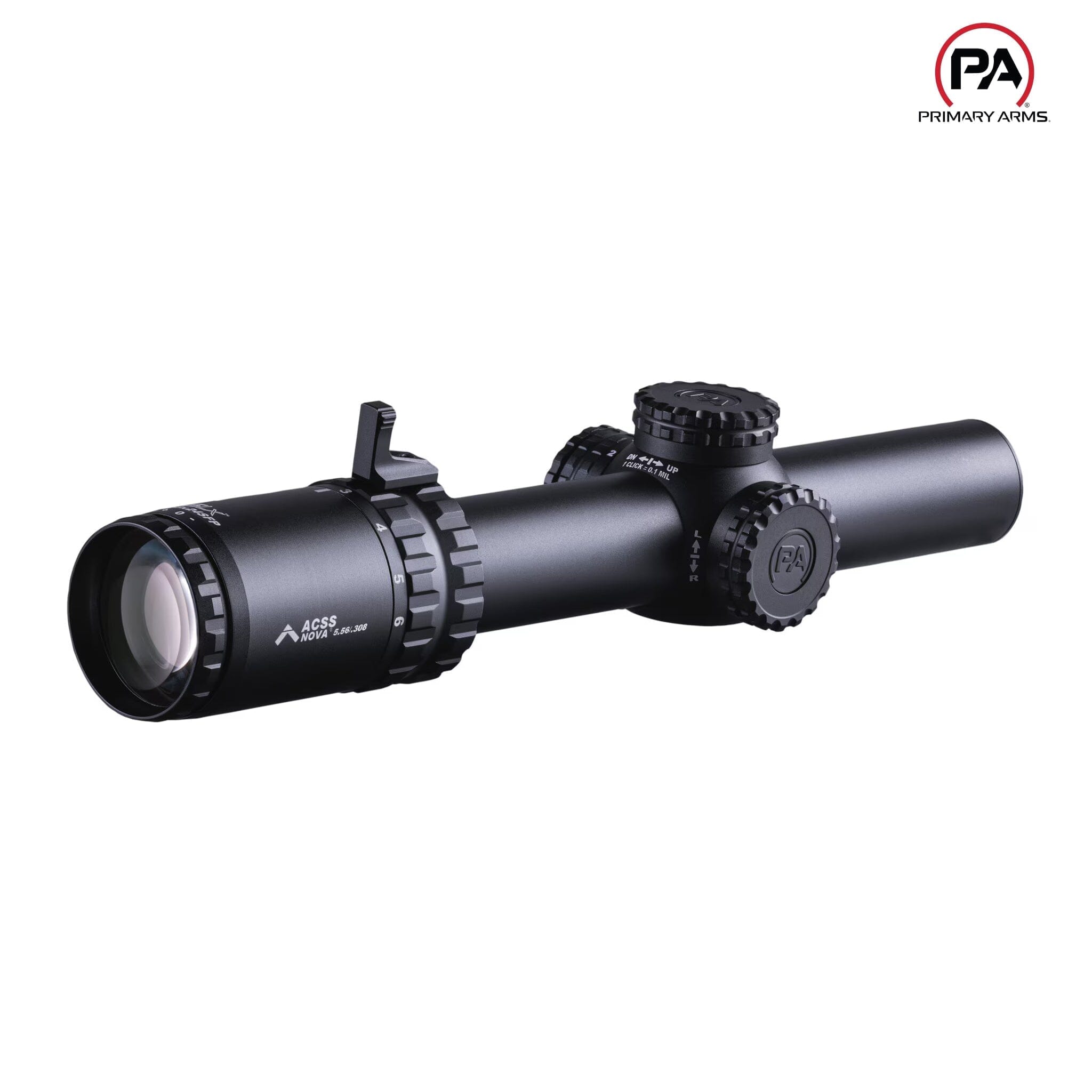 Primary Arms SLx 1–6×24 SFP Riflescope Gen IV - ACSS NOVA 5.56/.308 Fiber-Wire Reticle Rifle Scope Primary Arms 