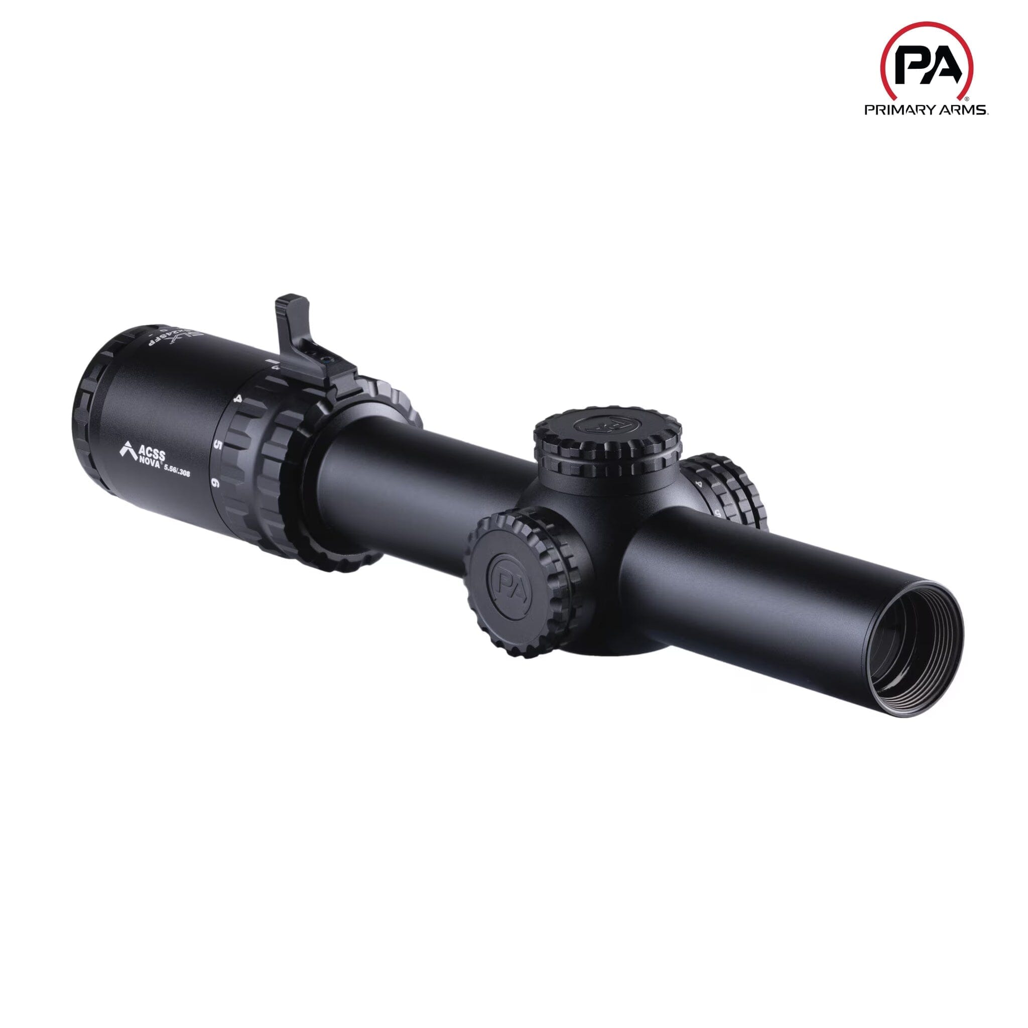 Primary Arms SLx 1–6×24 SFP Riflescope Gen IV - ACSS NOVA 5.56/.308 Fiber-Wire Reticle Rifle Scope Primary Arms 